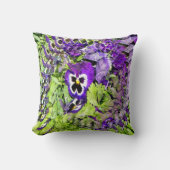 ハッピーパンジー.... クッション (正面)