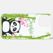 ハッピーパンダと竹&さくらんぼブロッサム Case-Mate iPhoneケース (裏面 (横))