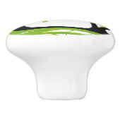 ハッピーパンダウィズバンブー&さくらんぼブロッサム セラミックノブ (側面)