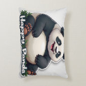 ハッピーパンダ枕 アクセントクッション (正面(垂直))