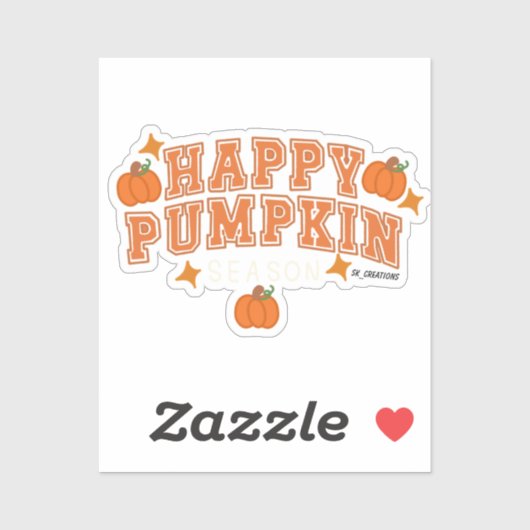 ハッピーパンプキンシーズン シール (シート)