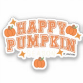 ハッピーパンプキンシーズン シール (正面)