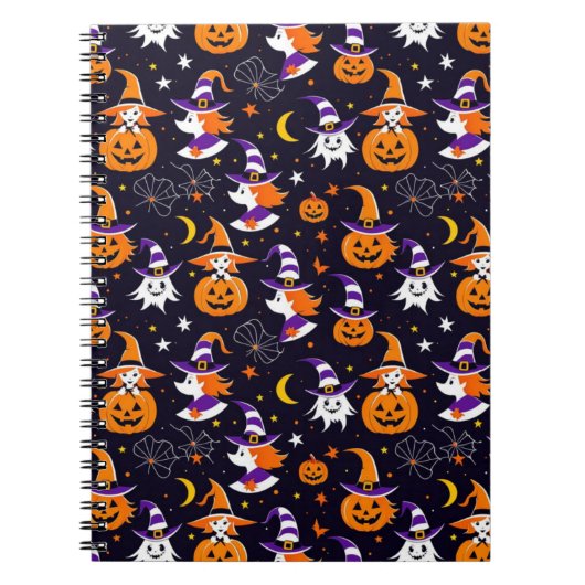 ハッピーパンプキンハロウィーン ノートブック (正面)