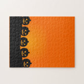 ハッピーパンプキン顔パズル ジグソーパズル (横)