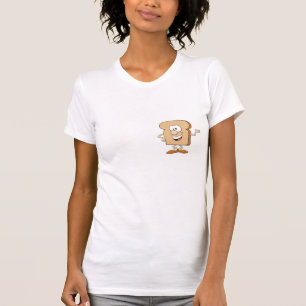 ハッピーパン間抜けトースト Tシャツ