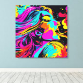 ハッピーパーティーアート キャンバスプリント (インサイチュ (ウッドフロア))