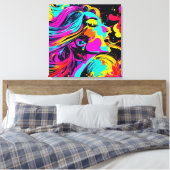 ハッピーパーティーアート キャンバスプリント (インサイチュ (寝室))
