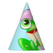 ハッピーパーティーカエル パーティーハット (左)