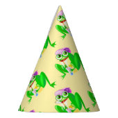 ハッピーパーティーカエル パーティーハット (左)