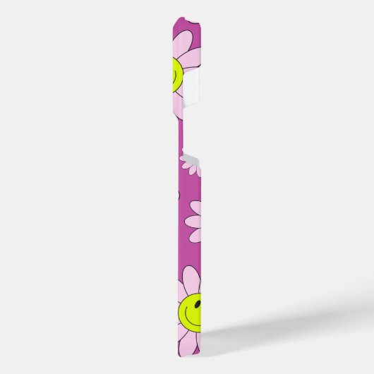 ハッピーパープル iPhoneケース (左側面)