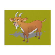 ハッピーヒゲのヤギ