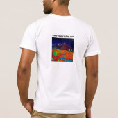 ハッピーヒッピーTシャツ Tシャツ (裏面)