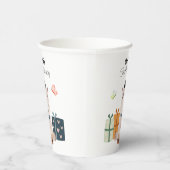 ハッピーヒッポとお誕生日ケーキ 紙コップ (右)