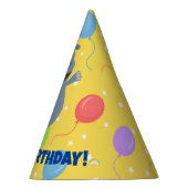 ハッピーヒッポバースデーパーティーハット パーティーハット (右)