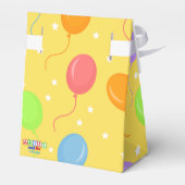 ハッピーヒッポパーティーお願いボックス フェイバーボックス (裏面サイド)