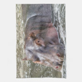 ハッピーヒッポ キッチンタオル (縦)