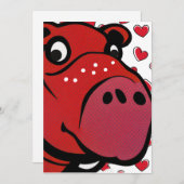 ハッピーヒッポ シーズンカード (正面/裏面)