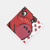 ハッピーヒッポ スタンダードランチョンナプキン (角)