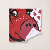 ハッピーヒッポ バスタオルセット (ウォッシュタオル)