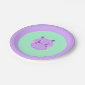 ハッピーヒッポ ペーパープレート (アングル)