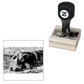 ハッピーヒッポ ラバースタンプ (押印)