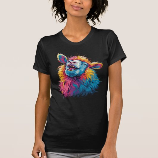 ハッピーヒツジ – Unfazed Healy Spirit Tシャツ (正面)