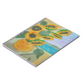 ハッピーヒマワリ手帳 ノートブック (左側)
