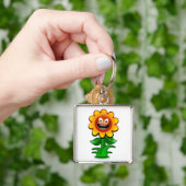 ハッピーヒマワリ キーホルダー (手)