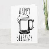 ハッピービアーデイ カード (正面)