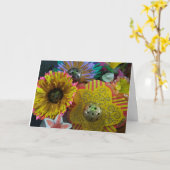 ハッピービッグデイピックルボールプレーヤー！ カード (黄色い花)