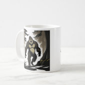 ハッピービッグフット・イン・ウッズ コーヒーマグカップ (正面左)