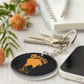 ハッピービッグ足ハロウィーン キーホルダー (正面右)