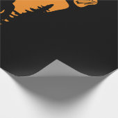 ハッピービッグ足ハロウィーン ラッピングペーパー (角)