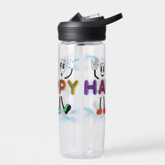ハッピービベス ウォーターボトル (左面)
