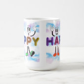 ハッピービベス コーヒーマグカップ (中央)