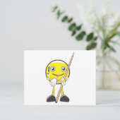 ハッピービリヤード九球プレーヤー ポストカード (スタンド正面)