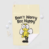 ハッピービーを心配するな |のまわりに ゴルフタオル (インサイチュ)