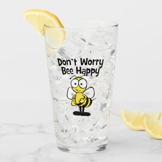 ハッピービーを心配するな |のまわりに タンブラーグラス (アイス正面)