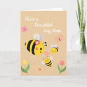 ハッピービーを活用したデイ誕生日カード カード (正面)