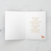 ハッピービーを活用したデイ誕生日カード カード (内部)