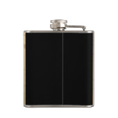 ハッピービーキーパー動揺してミードフラスコ フラスク (裏面)