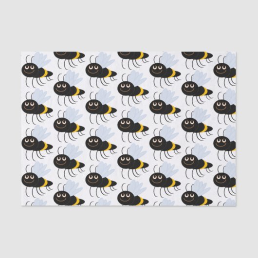 ハッピービーズティッシュペーパー 薄葉紙 (正面)