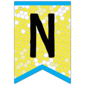 ハッピービーテーマ誕生日バンティングフラグ バンティングフラッグ (第2の旗)