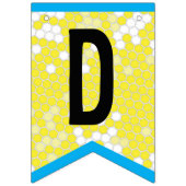 ハッピービーテーマ誕生日バンティングフラグ バンティングフラッグ (第3の旗)