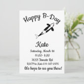 ハッピービーデイオルカクジラ 招待状 (スタンド正面)