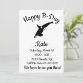 ハッピービーデイオルカクジラ 招待状 (スタンド正面)