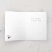 ハッピービーデイフォイルハニカム誕生日カード 箔グリーティングカード (内側レイダウン)