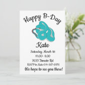 ハッピービーデイホワイトリッピング木ビパー 招待状 (スタンド正面)