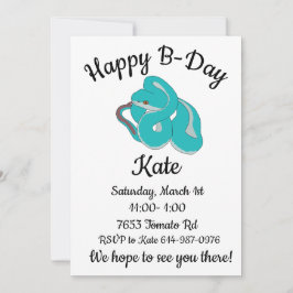 ハッピービーデイホワイトリッピング木ビパー 招待状