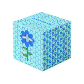 ハッピービーデイボーイブルー誕生日(昆虫)マルハナバチカスタム フォトキューブ (裏面アングル)